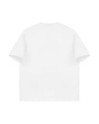 BRZY 01 white tee, back view.